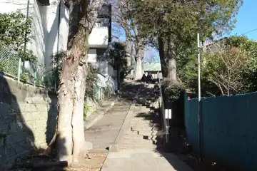 杉山大神の石段