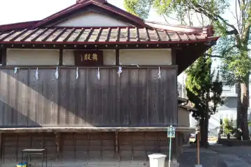 杉山大神の神楽殿