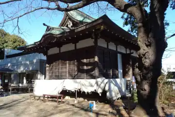 篠原八幡神社の神楽殿