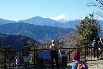 高尾山の展望台