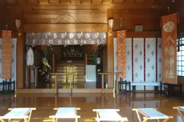 田端八幡神社の拝殿