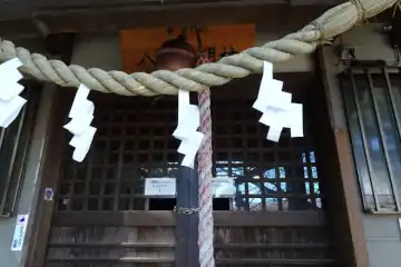 八太神社の拝殿