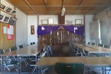 八太神社の拝殿
