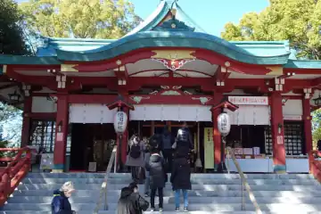 浅間神社の拝殿