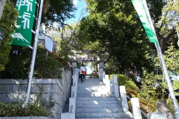 浅間神社の石段