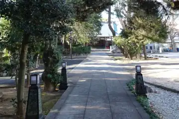光明寺の境内