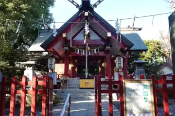 徳持神社の拝殿