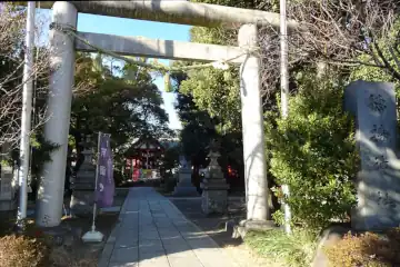 徳持神社の石鳥居