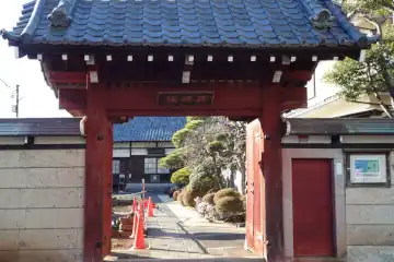 池上本門寺の参道に理境院