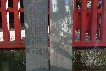 雑司ヶ谷鬼子母神の北辰妙見菩薩の案内板