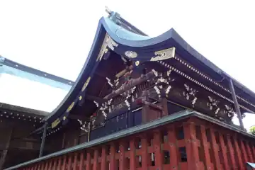 雑司ヶ谷鬼子母神の本堂に精緻な彫刻
