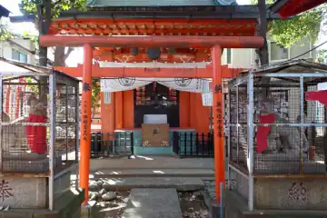 雑司ヶ谷鬼子母神の武芳稲荷