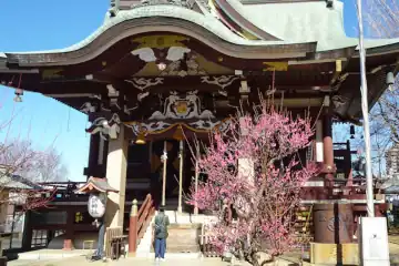 諏訪神社の拝殿