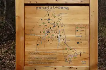 日和田山の案内板
