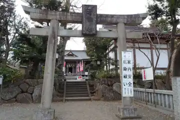 青渭神社の鳥居