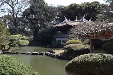 新宿御苑の旧御涼亭（台湾閣）