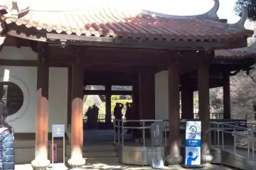 新宿御苑の旧御涼亭（台湾閣）