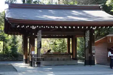 明治神宮の手水舎