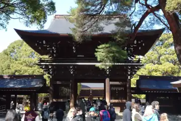 明治神宮の楼門
