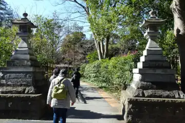 東郷神社の第一駆逐隊石灯籠