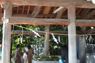 東郷神社の御手水場