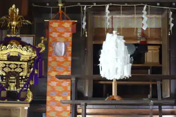 八景天祖神社の拝殿