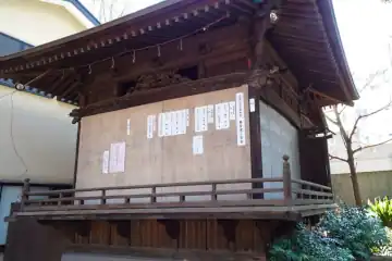 日枝神社の舞殿