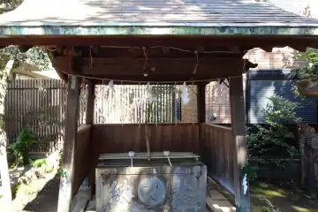 日枝神社の御手水場
