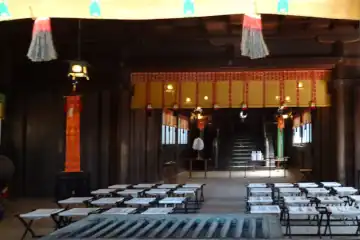 鹿嶋神社の拝殿