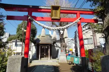 作守稲荷神社の石鳥居