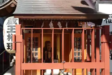 大井蔵王権現神社の小さな福禄寿堂