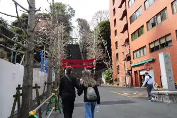 愛宕山の石段