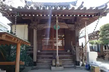 本牲寺の北向毘沙門天堂