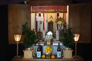秋葉神社の拝殿
