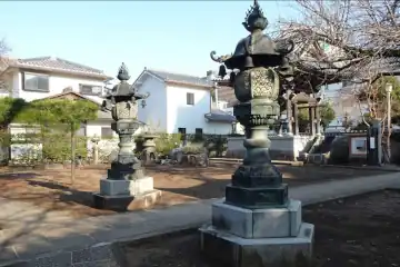 永昌寺の灯篭