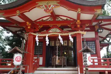 永福稲荷神社の拝殿