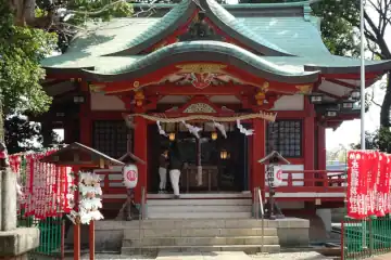 永福稲荷神社の拝殿