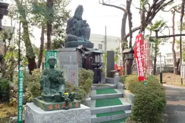 金龍寺の慈母観音と羅怙羅尊者
