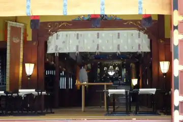 金王八幡宮の拝殿