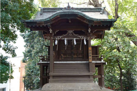 東京都渋谷区・金王八幡宮の御嶽神社