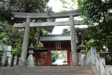 金王八幡宮の石鳥居