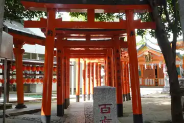 豊栄稲荷神社の稲荷鳥居