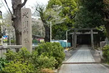 渋谷氷川神社の鳥居