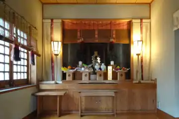 伊藤稲荷神社の拝殿の内陣