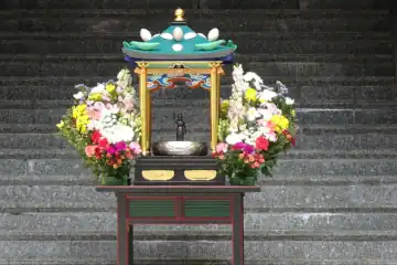 福昌寺の甘茶供養