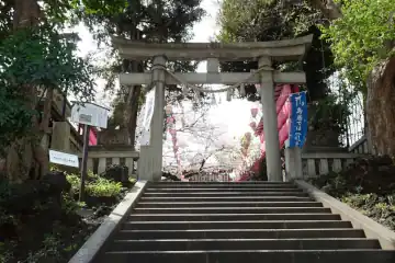 居木神社の石段