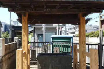 飛田給薬師堂の御手水場