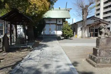 下染屋神明社の拝殿