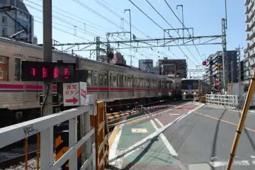 京王線の踏切