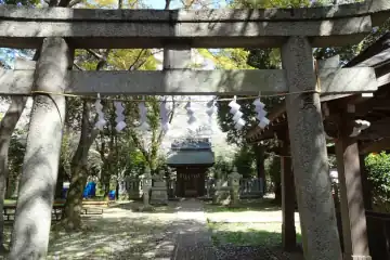 武蔵国府八幡宮の拝殿